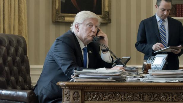 US President Donald J. Trump speaks to world leaders