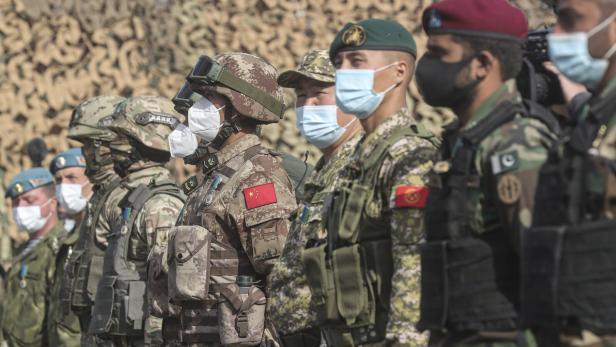 Joint military anti-terrorist exercise Peace Mission-2021
