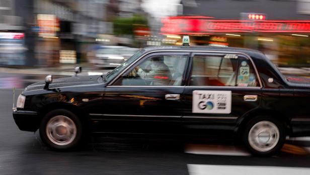 Taxi in Japan (Symbolbild)