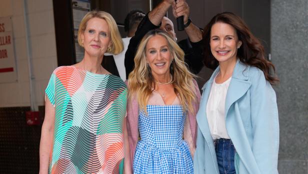 Cynthia Nixon und Kristin Davis