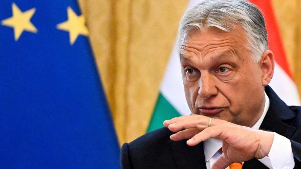 FILE PHOTO: Hungarian PM Viktor Orban during his Slovakia visit