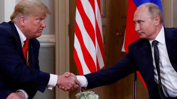 FILE PHOTO: Trump-Putin summit in Helsinki