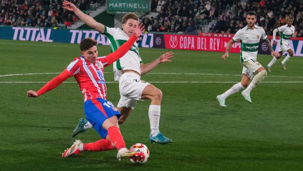 King's Cip - Elche vs. Atletico Madrid Affengruber (Rechts) spielt künftig La Liga