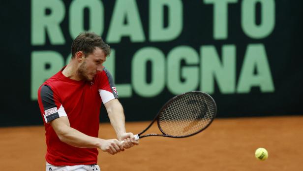 Davis Cup - Qualifiers - First Round Stark in Paris, aber er möchte nach Bologna: Filip Misolic