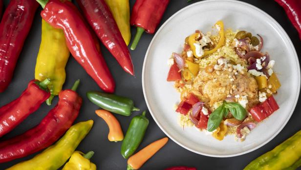 One Pan Chili-Paprika Huhn