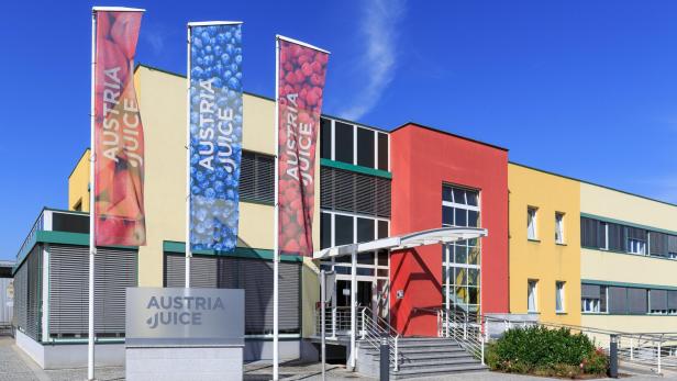 Die Austria Juice Zentrale im niederösterreichischen Kröllendorf.