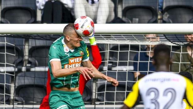 SOCCER - BL, LASK vs Rapid Klartext: Cvetkovic hält den Kopf hin und benennt Fehler.