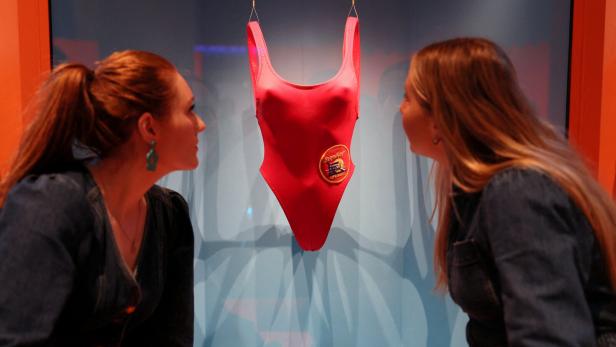 Photocall for Splash! A Century of Swimming and Style exhibition at the Design Museum in London