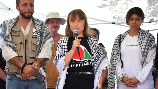 Greta Thunberg joins Freedom Flotilla sailing crew headed to Gaza Greta Thunberg joins Freedom Flotilla sailing crew headed to Gaza