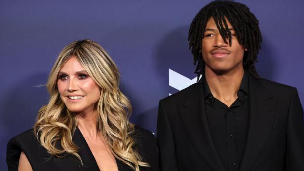 Heidi Klum und Sohn Henry