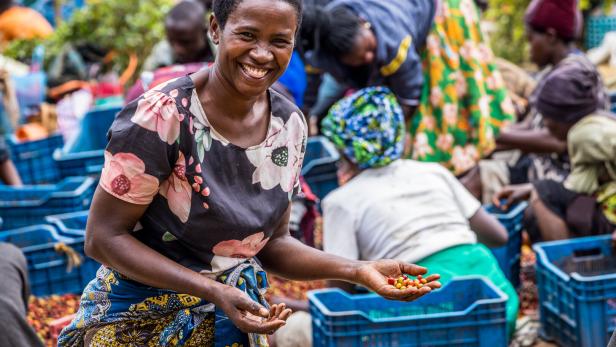 Neverless Birra: Kaffeebäuerin in Uganda