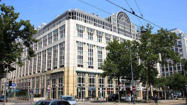Hotel Marriott in Wien von außen