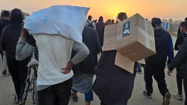 PALESTINIAN-ISRAEL-CONFLICT-GAZA-US-AID PALESTINIAN-ISRAEL-CONFLICT-GAZA-US-AID