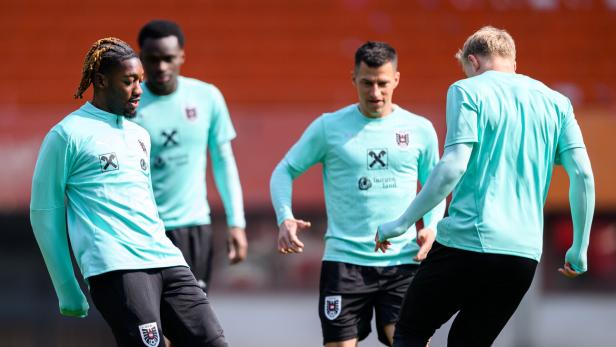 ABSCHLUSSTRAINING ÖFB-TEAM VOR SPIEL GEGEN SERBIEN: CHAM / FLORUCZ ABSCHLUSSTRAINING ÖFB-TEAM VOR SPIEL GEGEN SERBIEN: CHAM / FLORUCZ