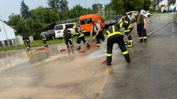 Unwetter Bezirk Hollabrunn Juni 2025