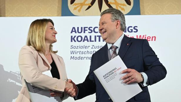 INHALTLICHE PRÄSENTATION DER NEUEN KOALITION VON SPÖ UND NEOS: EMMERLING / LUDWIG