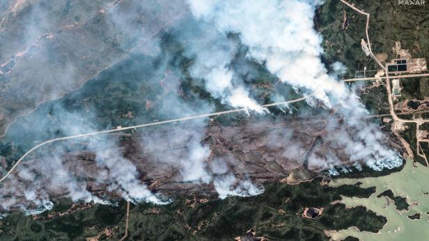 CANADA-CLIMATE-WEATHER-FIRE CANADA-CLIMATE-WEATHER-FIRE
