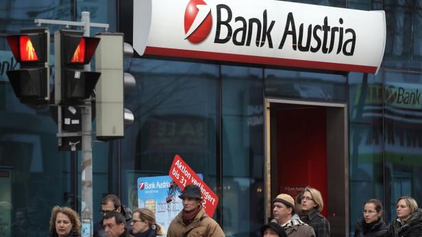 Bank Austria: Die Zahl der Filialen dürfte sinken.