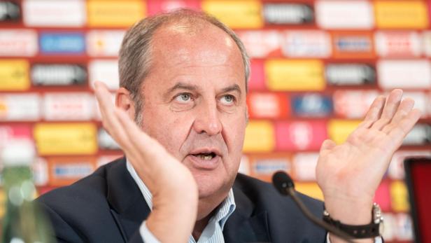 PK ÖFB NACH ERSTER SITZUNG DES AUFSICHTSRATES MIT NEUEM AR-VORSITZENDEM PRÖLL
