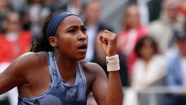 Coco Gauff gewann in Paris Coco Gauff gewann in Paris