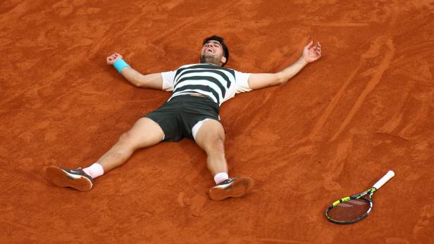 French Open Episch: Carlos Alcaraz siegte nach fünfeinhalb Stunden