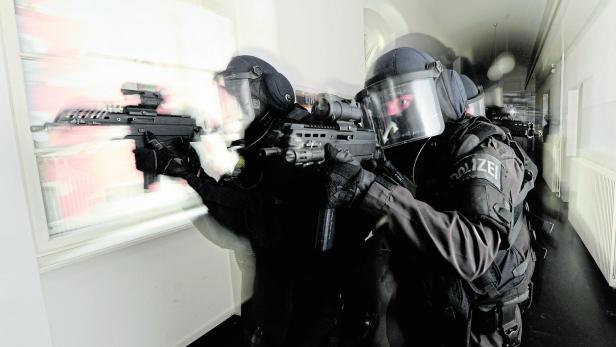 „Cobra“ im Einsatz.