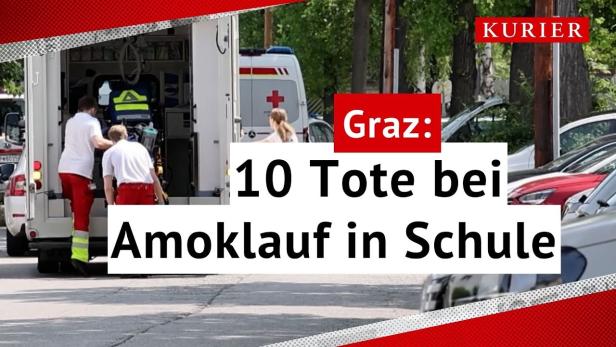 Amoklauf an Grazer Schule: 10 Tote, Täter war 22-jähriger Ex-Schüler