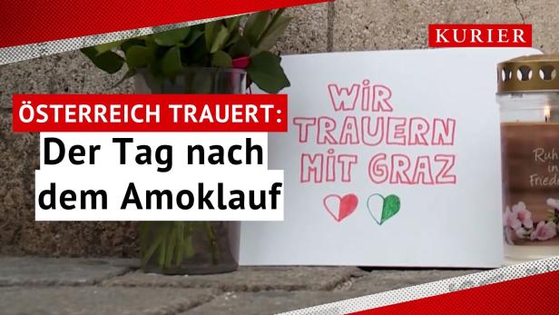 Österreich trauert: Der Tag nach dem Amoklauf