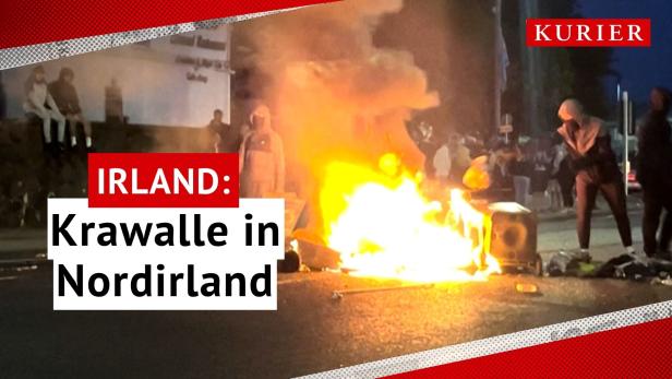 Schwere Rassismus-Krawalle in Nordirland
