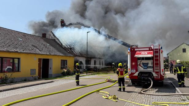 Wohnhausbrand Pernersdorf
