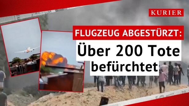 Flugzeug nach London abgestürzt: über 200 Tote befürchtet