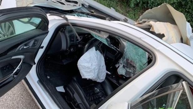 Unfall auf der Westautobahn