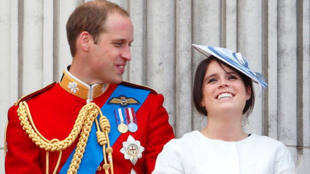 Prinz William und Prinzessin Eugenie (2013)
