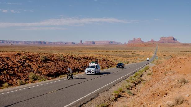 Lukas Kaufmann im Monument Valley