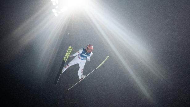 NORDISCHE SKI-WM 2025: SKISPRINGEN - MÄNNER TRAINING GROSSSSCHANZE: KRAFT (AUT)