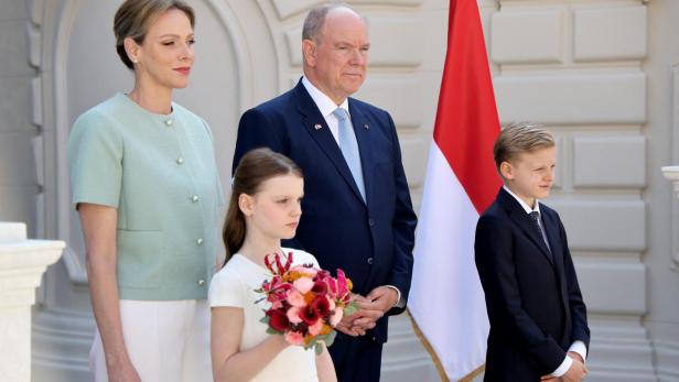 French President Emmanuel Macron visits Monaco