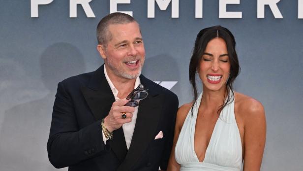 Brad Pitt und Inés de Ramón Brad Pitt und Inés de Ramón