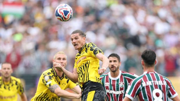 Marcel Sabitzer im Spiel gegen Fluminense Marcel Sabitzer im Spiel gegen Fluminense