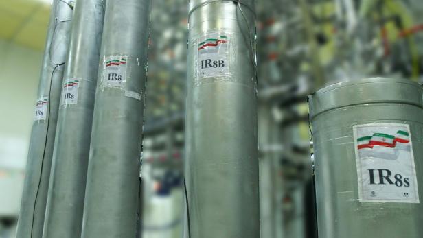 Zentrifugen in der iranischen Atomanlage in Natanz