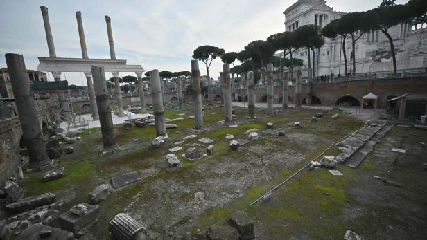 ITALY-ARCHAEOLOGY-ROME-FORUM-TRAJAN
