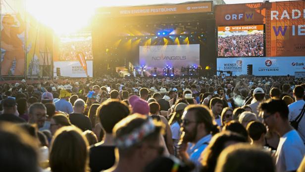 Donauinselfest open-air festival in Vienna