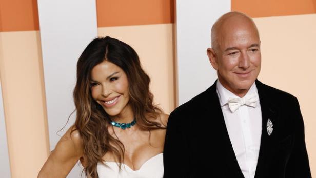 Lauren Sánchez und Jeff Bezos