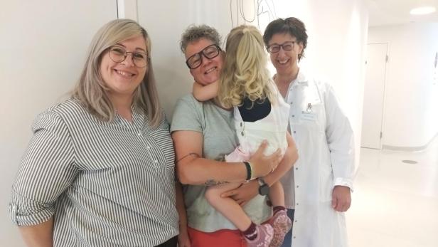 Familie im Kinderwunschzentrum Wien