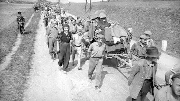 Rückkehr aus Mauthausen