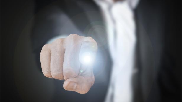 Auf den Punkt gebracht - Zeigen - Finger - Punkt 