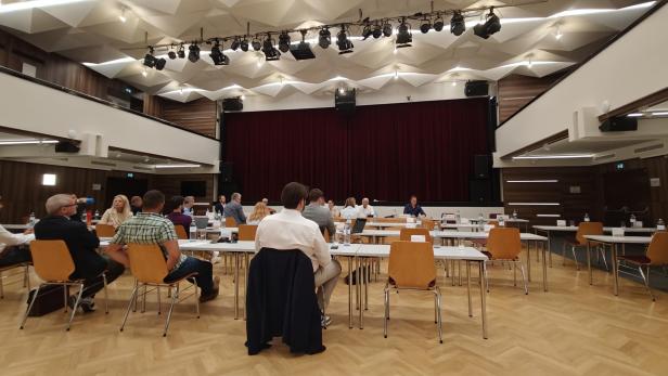 Gemeinderatssitzung Hollabrunn Abbruch
