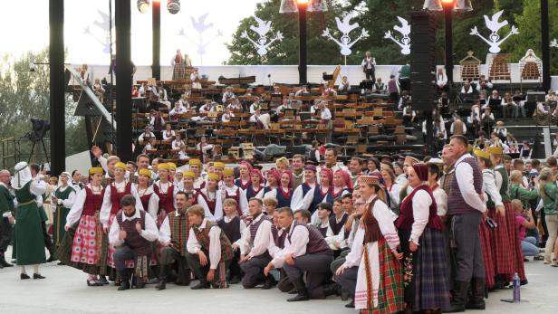 Sängerfest in Vilnius Sängerfest in Vilnius