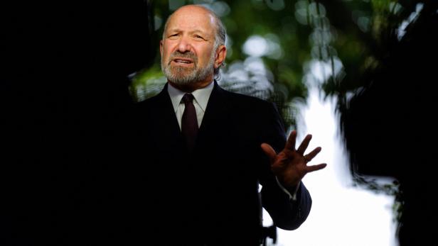 US-Handelsminister Howard Lutnick nimmt an einem Interview im Weißen Haus teil.