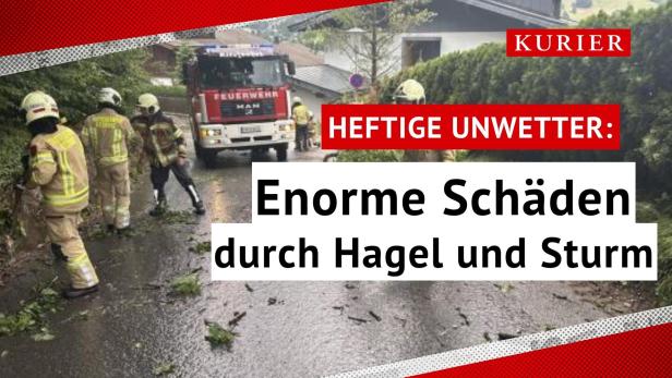 Heftige Unwetter