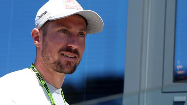 Marcel Hirscher auf der Rennstrecke in Spielberg Marcel Hirscher auf der Rennstrecke in Spielberg
